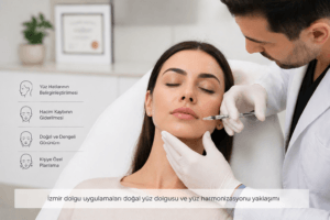 İzmir dolgu uygulamaları doğal yüz dolgusu ve yüz harmonizasyonu yaklaşımı ile planlanır